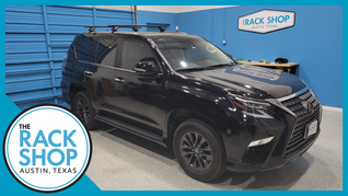 2010-2023 Lexus GX460 (w/flush rails)  Yakima Crossbar Complete Roof Rack System