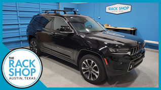 2022-2024 Jeep Grand Cherokee/L (w/ flush rails) Yakima Crossbar Complete Roof Rack