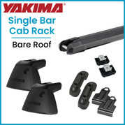 Yakima BaseLine BLACK HD Bar SINGLE Bar Cab Rack | Bare Roof