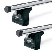 2022-2025 Rivian R1T (w/anchor points) Thule Crossbar Complete Truck Bed Rack