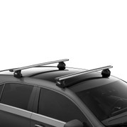 2020-2025 Kia Soul (w/flush rails) Thule Crossbar Complete Roof Rack