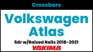 Volkswagen Atlas Yakima Crossbar Complete Roof Rack | 2018-2021