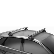 2022-2025 Ford Maverick (w/bare roof) Thule Crossbar Complete Roof Rack