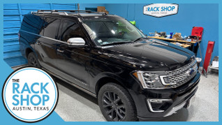 2018-2025 Ford Expedition (w/raised rails) Thule EDGE Crossbar Complete Roof Rack