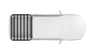 2022-2025 Rivian R1T (w/anchor points) Thule Caprock Platform Complete Truck Bed Rack Rack
