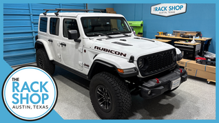 2018-2025 Jeep Wrangler Unlimited 4 DR (JL) Thule Crossbar Complete Roof Rack