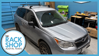 2014-2018 Subaru Forester (w/fixed points) Yakima Crossbar Complete Roof Rack