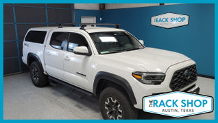 2024-2026 Toyota Tacoma Double Cab (w/fixed points) Yakima 50" Crossbar Complete Roof Rack
