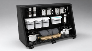 Alu-Cab 750 mm Kitchen Cupboard Kit for Contour Truck Cap