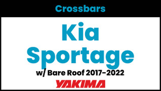 Kia Sportage Yakima Crossbar Complete Roof Rack | 2017-2022