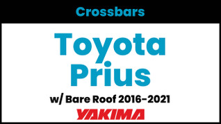 Toyota Prius Yakima Crossbar Complete Roof Rack | 2016-2021