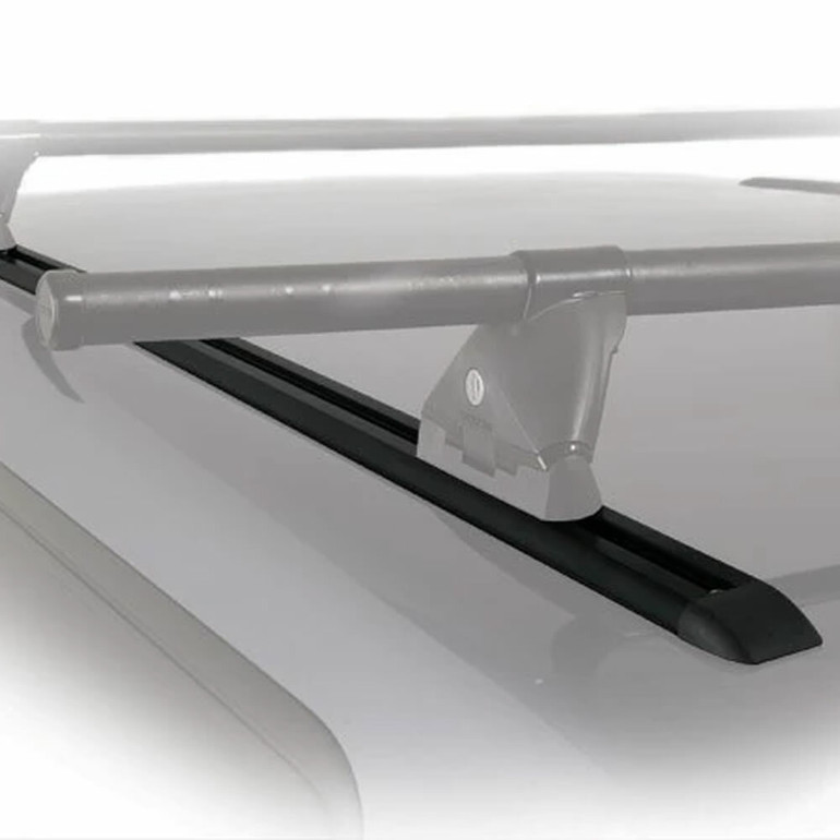 Yakima Fiberglass Truck Cap Roof Rack System with 60-Inch Tracks | HD Bars