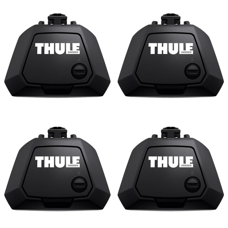 Thule Raised Rail Evo Foot Pack | Set of 4