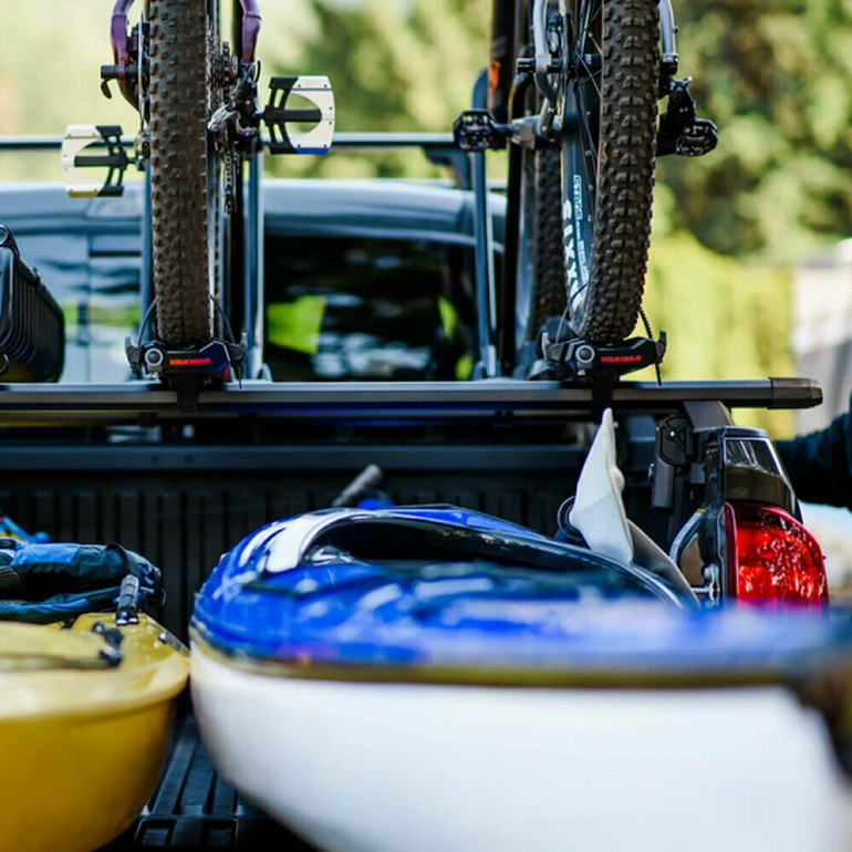 2017-2021 Nissan Titan (All bed Lengths) Yakima BedRock HD Complete Bed Rack | Towers & Bars