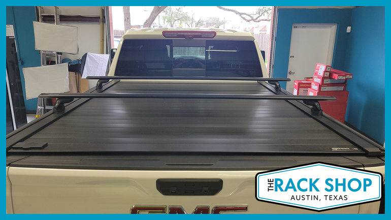 2020-2025 GMC Sierra HD 2500/3500 Yakima Crossbar Complete Roof Rack System on Retrax XR