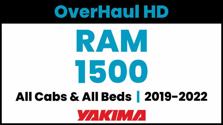 RAM 1500 Yakima OverHaul HD Complete Truck Bed Rack | Towers & Bars | 2019-2022