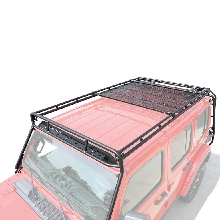 Jeep Wrangler JL 4DR GOBI Stealth Rack w/Sunroof Insert | 2018-2022