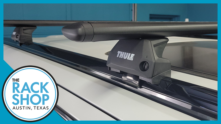 2021-2025 Chevrolet Tahoe (w/flush rails) Thule Crossbar Complete Roof Rack 2021-2025 Chevrolet Tahoe (w/flush rails) Thule Crossbar Complete Roof Rack
