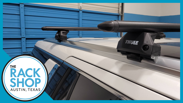 2021-2025 GMC Yukon Denali (w/flush rails) Thule Crossbar Complete Roof Rack