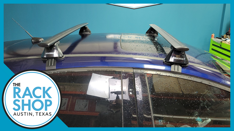 2012-2018 Ford Focus 5DR Hatchback (bare roof) Yakima Crossbar Complete Roof Rack