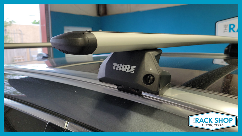 2018-2025 Volvo XC60 (w/flush rails) Thule Crossbar Complete Roof Rack