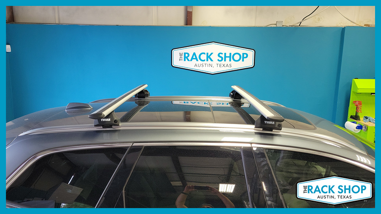 2018-2025 Volvo XC60 (w/flush rails) Thule Crossbar Complete Roof Rack