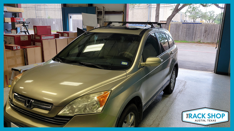 2007-2011 Honda CR-V (w/fixed points) Yakima Crossbar Complete Roof Rack