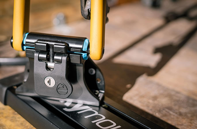 RockyMounts DropTop Thru-Axle Fork Locking Bike Mount | Single