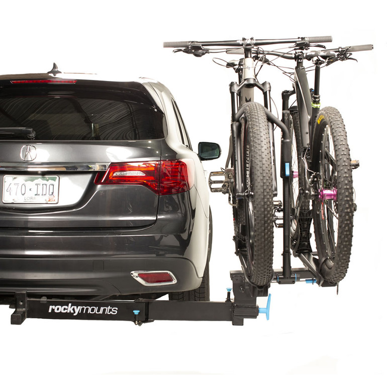 RockyMounts BackStage Swing Away Hitch Rack for 2-Inch Hitch | 2 Bike