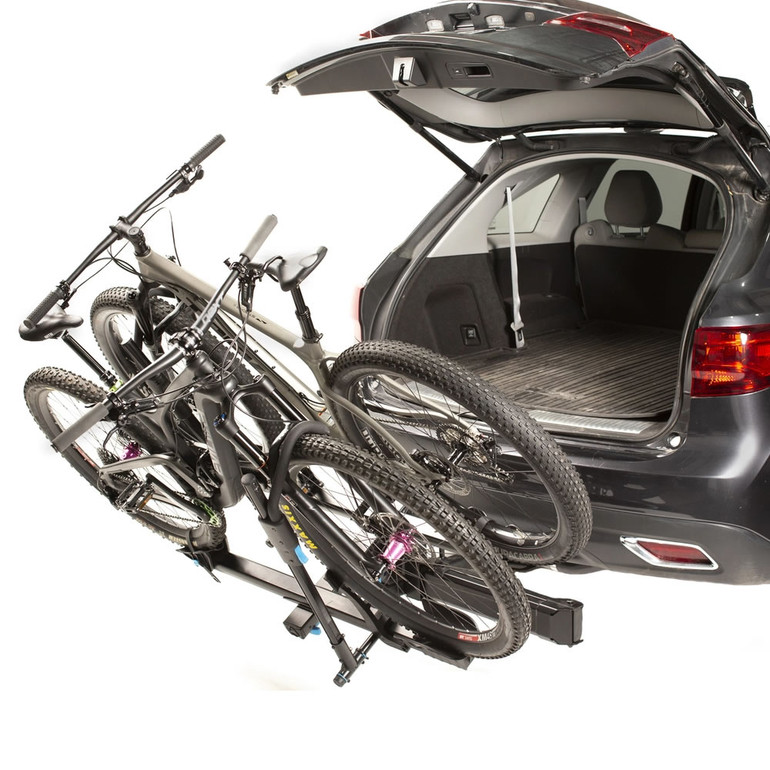 RockyMounts BackStage Swing Away Hitch Rack for 2-Inch Hitch | 2 Bike