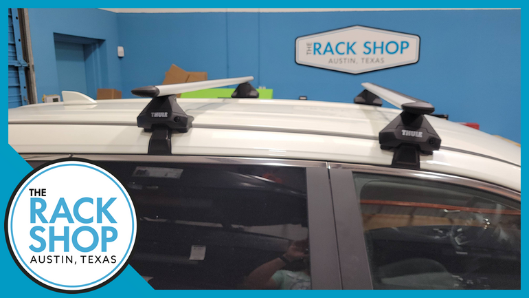 2021-2025 Nissan Rogue (w/bare roof) Thule Crossbar Complete Roof Rack 2021-2025 Nissan Rogue (w/bare roof) Thule Crossbar Complete Roof Rack