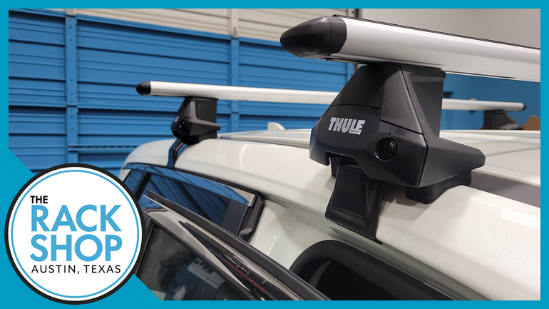 2021-2025 Nissan Rogue (w/bare roof) Thule Crossbar Complete Roof Rack