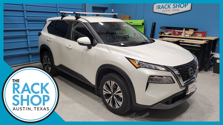 2021-2025 Nissan Rogue (w/bare roof) Thule Crossbar Complete Roof Rack 2021-2025 Nissan Rogue (w/bare roof) Thule Crossbar Complete Roof Rack