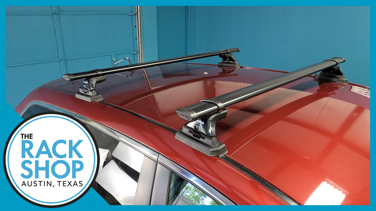2007-2012 Mazda CX-7 (w/fixed Points) Yakima Crossbar Complete Roof Rack