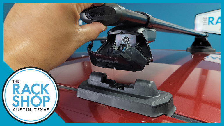 2007-2012 Mazda CX-7 (w/fixed Points) Yakima Crossbar Complete Roof Rack