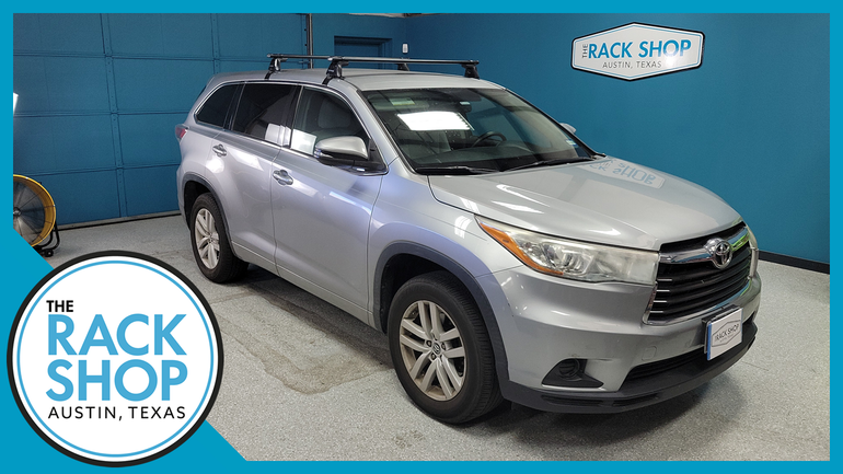 2014-2019 Toyota Highlander (w/bare roof) Yakima Crossbar Complete Roof Rack
