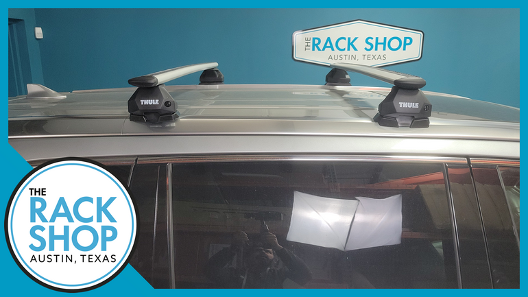 2014-2019 Toyota Highlander (w/flush rails) Thule Crossbar Complete Roof Rack