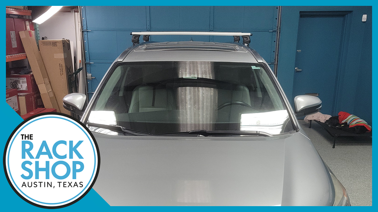 2014-2019 Toyota Highlander (w/flush rails) Thule Crossbar Complete Roof Rack