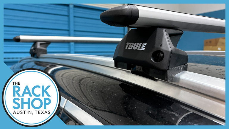 2016-2022 Mercedes GLC 5DR (w/flush rails) Thule Crossbar Complete Roof Rack