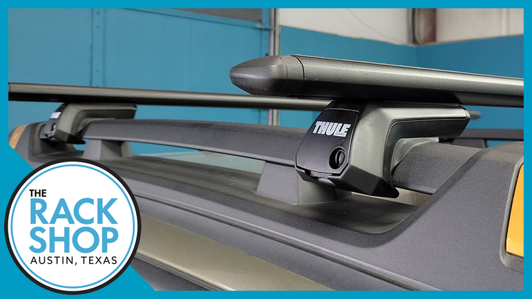2022-2025 Subaru Outback WILDERNESS (w/raised rails) Thule Crossbar Complete Roof Rack