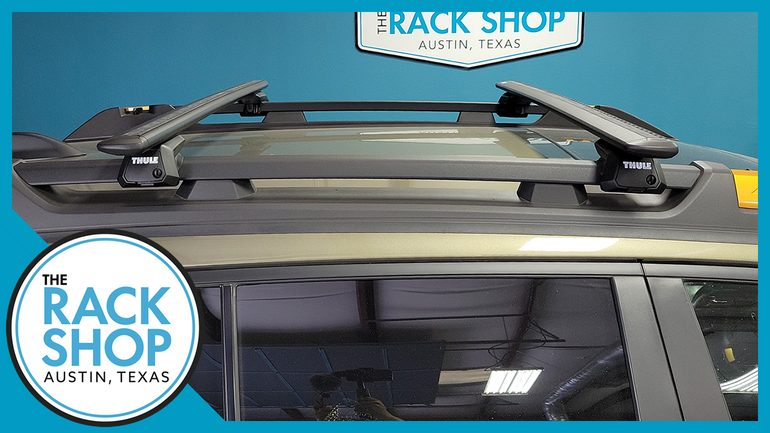 2022-2025 Subaru Outback WILDERNESS (w/raised rails) Thule Crossbar Complete Roof Rack