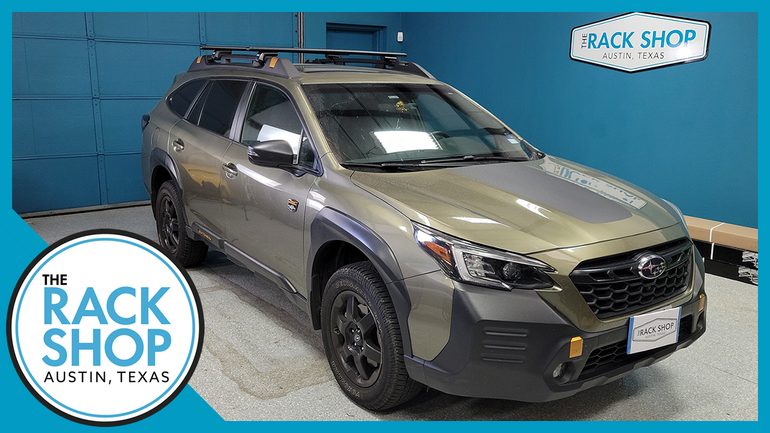 2022-2025 Subaru Outback WILDERNESS (w/raised rails) Thule Crossbar Complete Roof Rack