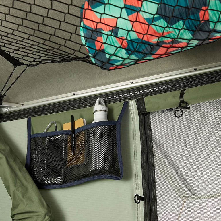 Thule Basin Hard-Shell Rooftop Tent - Black/Green | 2-Person