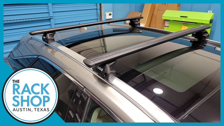 2016-2022 Lexus RX (w/flush rails) Thule Crossbar Complete Roof Rack