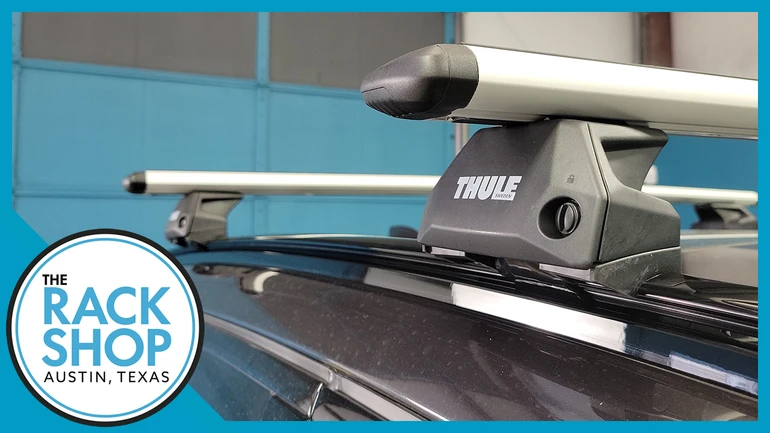 2018-2024 BMW X3 (w/flush rails) Thule Crossbar Complete Roof Rack