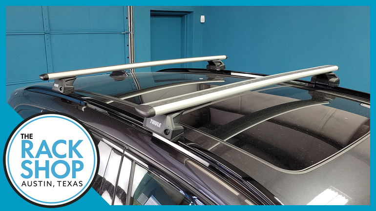 2018-2024 BMW X3 (w/flush rails) Thule Crossbar Complete Roof Rack