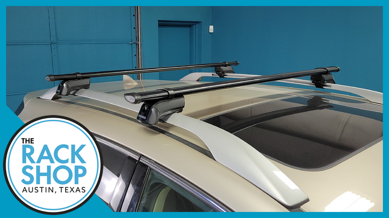 2010-2015 Lexus RX (w/raised rails) Yakima Crossbar Complete Roof Rack
