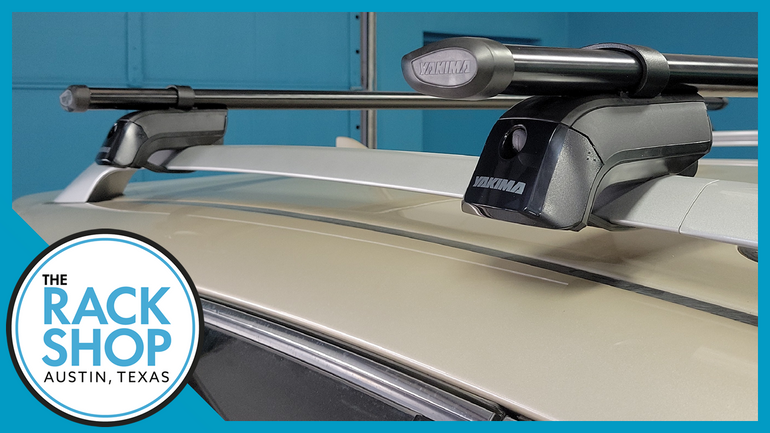 2010-2015 Lexus RX (w/raised rails) Yakima Crossbar Complete Roof Rack
