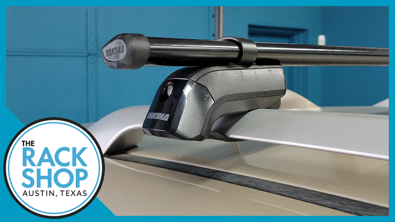 2010-2015 Lexus RX (w/raised rails) Yakima Crossbar Complete Roof Rack