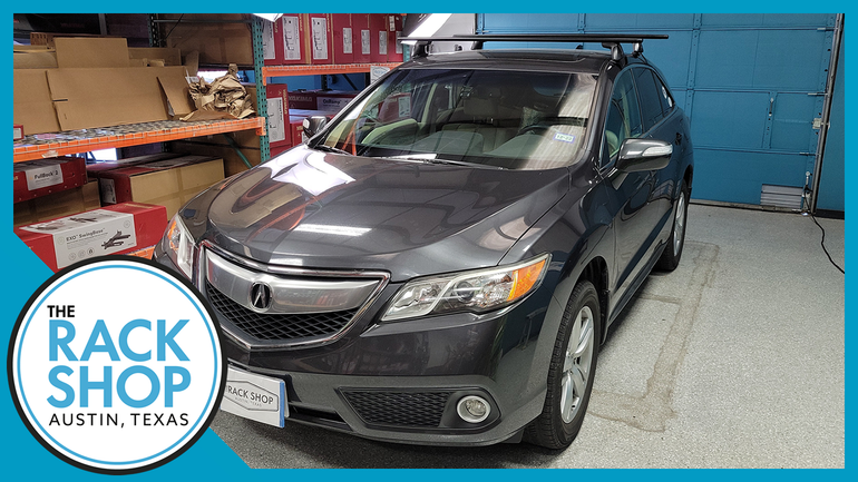2013-2018 Acura RDX (w/bare roof) Yakima Crossbar Complete Roof Rack